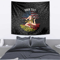 Personalized Sicilian Roots American Heritage Month Tapestry - Wonder Print Shop