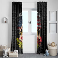 Personalized Sicilian Roots American Heritage Month Window Curtain - Wonder Print Shop