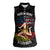 Personalized Sicilian Roots American Heritage Month Women Sleeveless Polo Shirt - Wonder Print Shop