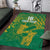 Custom Cricket South Africa Area Rug Proteas Go Champion Green Version - Wonder Print Shop