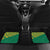 Custom Cricket South Africa Car Mats Proteas Go Champion Green Version - Wonder Print Shop