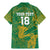 Custom Cricket South Africa Family Matching Mermaid Dress and Hawaiian Shirt Proteas Go Champion Green Version - Wonder Print Shop