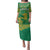 Custom Cricket South Africa Family Matching Puletasi and Hawaiian Shirt Proteas Go Champion Green Version - Wonder Print Shop