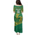 Custom Cricket South Africa Family Matching Puletasi and Hawaiian Shirt Proteas Go Champion Green Version - Wonder Print Shop