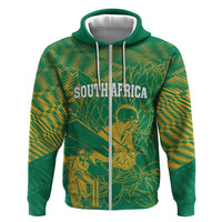 Custom Cricket South Africa Hoodie Proteas Go Champion Green Version - Wonder Print Shop