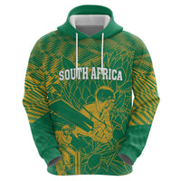 Custom Cricket South Africa Hoodie Proteas Go Champion Green Version - Wonder Print Shop