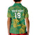 Custom Cricket South Africa Kid Polo Shirt Proteas Go Champion Green Version - Wonder Print Shop