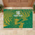 Custom Cricket South Africa Rubber Doormat Proteas Go Champion Green Version - Wonder Print Shop