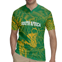 Custom Cricket South Africa Rugby Jersey Proteas Go Champion Green Version - Wonder Print Shop