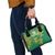 Custom Cricket South Africa Shoulder Handbag Proteas Go Champion Green Version - Wonder Print Shop