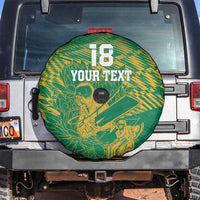 Custom Cricket South Africa Spare Tire Cover Proteas Go Champion Green Version - Wonder Print Shop
