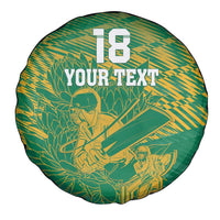 Custom Cricket South Africa Spare Tire Cover Proteas Go Champion Green Version - Wonder Print Shop