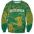 Custom Cricket South Africa Sweatshirt Proteas Go Champion Green Version - Wonder Print Shop
