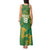 Custom Cricket South Africa Tank Maxi Dress Proteas Go Champion Green Version - Wonder Print Shop