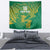 Custom Cricket South Africa Tapestry Proteas Go Champion Green Version - Wonder Print Shop