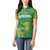 Custom Cricket South Africa Women Polo Shirt Proteas Go Champion Green Version - Wonder Print Shop