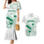 Custom Cricket South Africa Couples Matching Mermaid Dress and Hawaiian Shirt Proteas Go Champion White Version - Wonder Print Shop