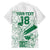 Custom Cricket South Africa Family Matching Short Sleeve Bodycon Dress and Hawaiian Shirt Proteas Go Champion White Version - Wonder Print Shop