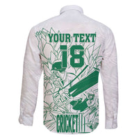 Custom Cricket South Africa Family Matching Short Sleeve Bodycon Dress and Hawaiian Shirt Proteas Go Champion White Version - Wonder Print Shop