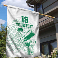 Custom Cricket South Africa Garden Flag Proteas Go Champion White Version - Wonder Print Shop