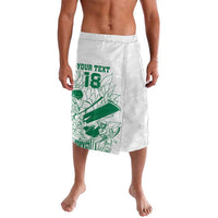 Custom Cricket South Africa Lavalava Proteas Go Champion White Version - Wonder Print Shop