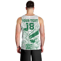 Custom Cricket South Africa Men Tank Top Proteas Go Champion White Version - Wonder Print Shop