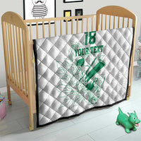 Custom Cricket South Africa Quilt Proteas Go Champion White Version - Wonder Print Shop