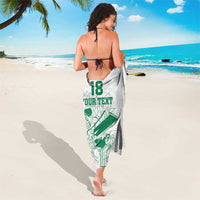 Custom Cricket South Africa Sarong Proteas Go Champion White Version - Wonder Print Shop