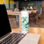 Custom Cricket South Africa Skinny Tumbler Proteas Go Champion White Version - Wonder Print Shop