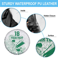 Custom Cricket South Africa Spare Tire Cover Proteas Go Champion White Version - Wonder Print Shop