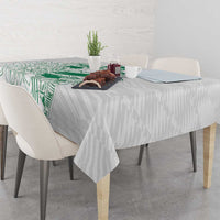 Custom Cricket South Africa Tablecloth Proteas Go Champion White Version - Wonder Print Shop