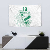 Custom Cricket South Africa Tapestry Proteas Go Champion White Version - Wonder Print Shop