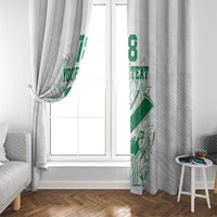 Custom Cricket South Africa Window Curtain Proteas Go Champion White Version - Wonder Print Shop