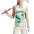 Custom Cricket South Africa Women Sleeveless Polo Shirt Proteas Go Champion White Version - Wonder Print Shop
