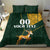 Custom South Africa Springbok Jumping Bedding Set With Kente Patterns - Wonder Print Shop