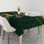 Custom South Africa Springbok Jumping Tablecloth With Kente Patterns - Wonder Print Shop