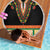 Africa Dashiki Beach Blanket Embroidery Neckline Floral Pattern - Wonder Print Shop