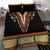 Africa Dashiki Bedding Set Embroidery Neckline Floral Pattern - Wonder Print Shop