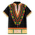 Africa Dashiki Family Matching Mermaid Dress and Hawaiian Shirt Embroidery Neckline Floral Pattern - Wonder Print Shop