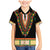 Africa Dashiki Family Matching Mermaid Dress and Hawaiian Shirt Embroidery Neckline Floral Pattern - Wonder Print Shop