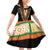 Africa Dashiki Family Matching Off Shoulder Short Dress and Hawaiian Shirt Embroidery Neckline Floral Pattern - Wonder Print Shop