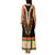 Africa Dashiki Family Matching Tank Maxi Dress and Hawaiian Shirt Embroidery Neckline Floral Pattern - Wonder Print Shop