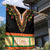 Africa Dashiki Garden Flag Embroidery Neckline Floral Pattern - Wonder Print Shop