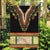 Africa Dashiki Garden Flag Embroidery Neckline Floral Pattern - Wonder Print Shop