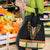 Africa Dashiki Grocery Bag Embroidery Neckline Floral Pattern