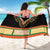 Africa Dashiki Sarong Embroidery Neckline Floral Pattern - Wonder Print Shop