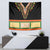 Africa Dashiki Tapestry Embroidery Neckline Floral Pattern - Wonder Print Shop