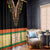 Africa Dashiki Window Curtain Embroidery Neckline Floral Pattern - Wonder Print Shop
