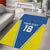 Custom West Knights of Yorkshire Area Rug Skate Hard Hit Harder Blue Version - Wonder Print Shop