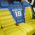 Custom West Knights of Yorkshire Back Car Seat Cover Skate Hard Hit Harder Blue Version - Wonder Print Shop